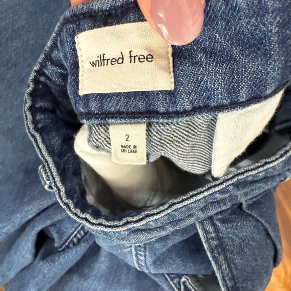 Aritzia The 90’s Sp Soft Pleated Wide Leg Jeans - Picture 5 of 7